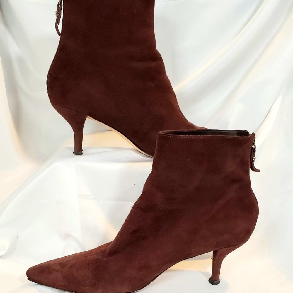 Via SPIGA Gerry Pointed Toe Ankle Booties (USED)